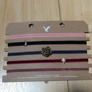 NEW 5 AE chokers with removable charms